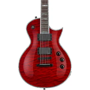 Esp Ltd Deluxe Ec-1000 Electric Guitar Trans Crimson Red